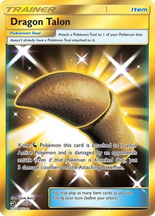 'Pokemon - 'Dragon Talon (Secret) 075  - Holofoil Dragon Majesty - Secret Rare