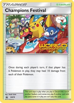 'Pokemon - 'Champions Festival SM78  SM Promos - Promo