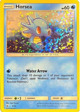 'Pokemon - 'Horsea 003/12  - Holofoil McDonalds Promos 2018 - Promo