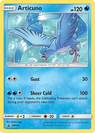 'Pokemon - 'Articuno SM144  - Holofoil SM Promos - Promo