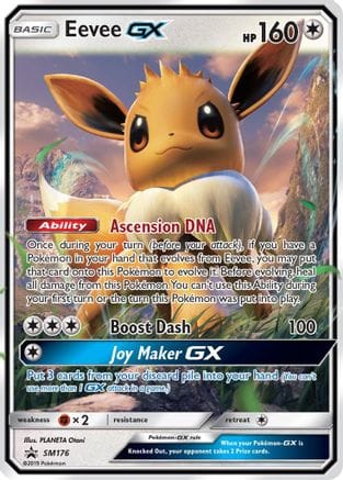 'Pokemon - 'Eevee GX SM176  - Holofoil SM Promos - Promo