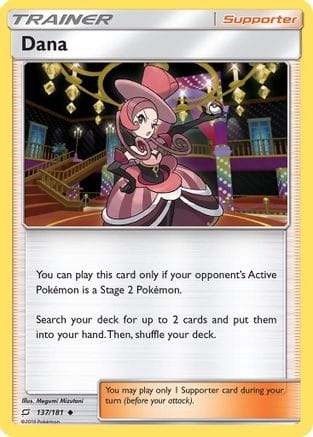 'Pokemon - 'Dana 137/181  SM  Team Up - Uncommon