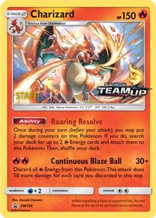 'Pokemon - 'Charizard SM158  - Holofoil SM Promos - Promo