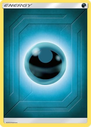 'Pokemon - 'Darkness Energy (2019 Unnumbered)  - Reverse Holofoil SM  Team Up - Common