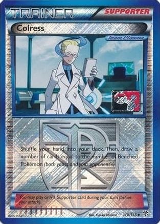 'Pokemon - 'Colress 118/135  - Reverse Holofoil League & Championship Cards - Promo