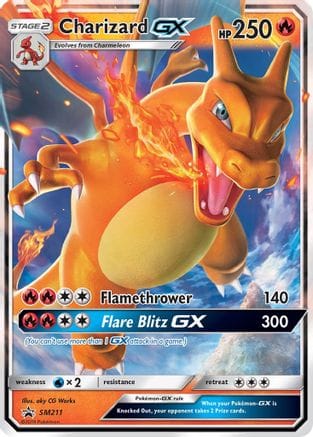 'Pokemon - 'Charizard GX SM211  - Holofoil SM Promos - Promo