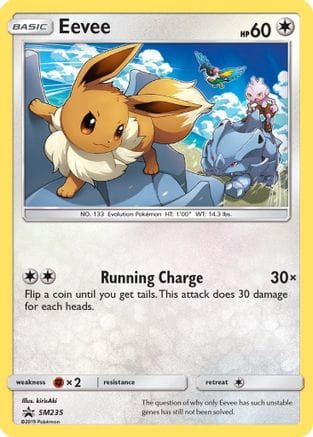 'Pokemon - 'Eevee SM235  - Holofoil SM Promos - Promo