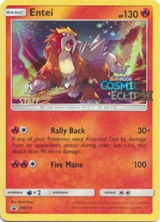 'Pokemon - 'Entei SM219  - Holofoil SM Promos - Promo