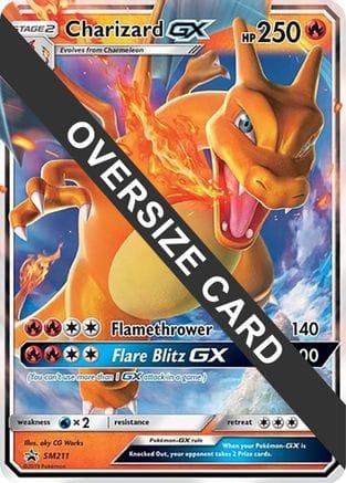 'Pokemon - 'Charizard GX SM211  - Holofoil Jumbo Cards - Promo