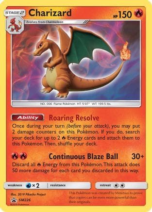 'Pokemon - 'Charizard SM226  - Holofoil SM Promos - Promo