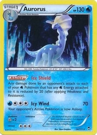 'Pokemon - 'Aurorus 026/111  - Holofoil Miscellaneous Cards & Products - Promo