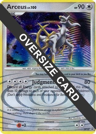 'Pokemon - 'Arceus DP50  - Holofoil Jumbo Cards - Promo