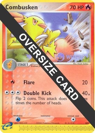 'Pokemon - 'Combusken 009  Jumbo Cards - Promo