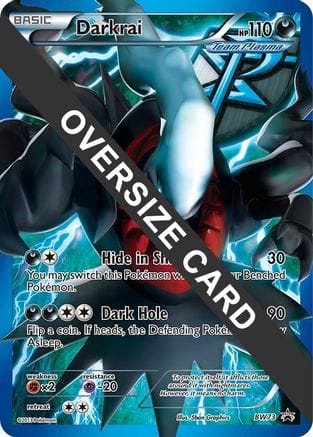 'Pokemon - 'Darkrai BW73  - Holofoil Jumbo Cards - Promo
