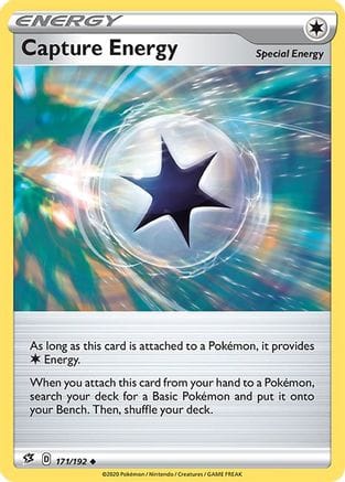 'Pokemon - 'Capture Energy 171/192  SWSH02 Rebel Clash - Uncommon