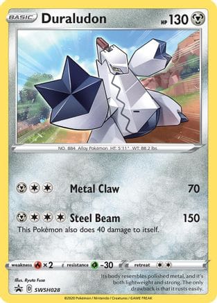 'Pokemon - 'Duraludon SWSH028  - Holofoil SWSH Sword & Shield Promo Cards - Promo