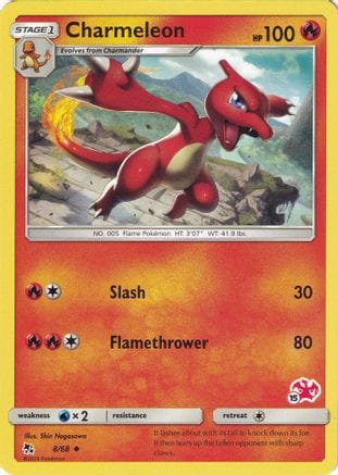 'Pokemon - 'Charmeleon 008/068  Battle Academy - Promo