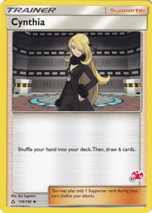 'Pokemon - 'Cynthia 119/156  Battle Academy - Promo