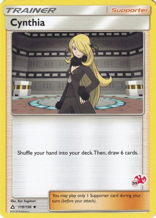 'Pokemon - 'Cynthia 119/156  Battle Academy - Promo