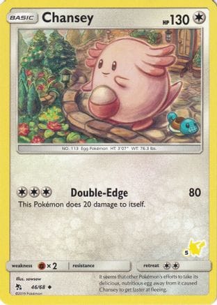 'Pokemon - 'Chansey 046/68  Battle Academy - Promo
