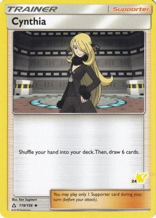 'Pokemon - 'Cynthia 119/156  Battle Academy - Promo