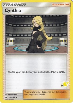'Pokemon - 'Cynthia 119/156  Battle Academy - Promo