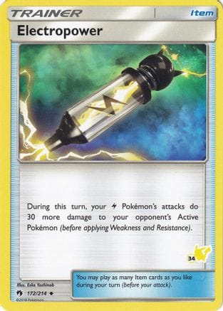 'Pokemon - 'Electropower 172/214  Battle Academy - Promo