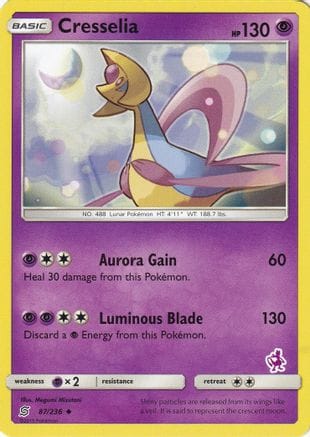 'Pokemon - 'Cresselia 087/236  Battle Academy - Promo