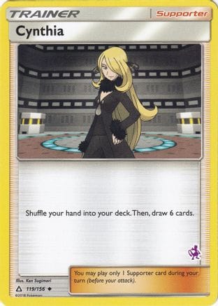 'Pokemon - 'Cynthia 119/156  Battle Academy - Promo