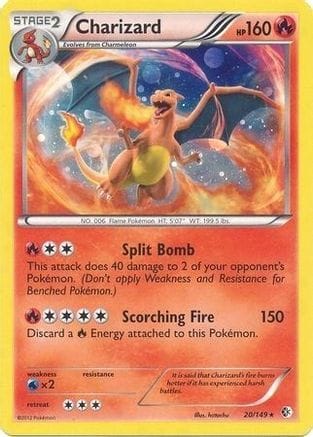 'Pokemon - 'Charizard 020/149  - Holofoil Blister Exclusives - Promo