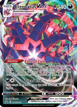 'Pokemon - 'Eternatus VMAX SWSH045  - Holofoil SWSH Sword & Shield Promo Cards - Promo