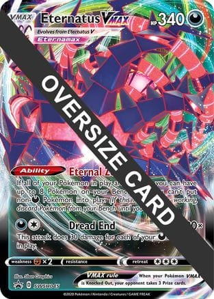'Pokemon - 'Eternatus VMAX SWSH045  - Holofoil Jumbo Cards - Promo