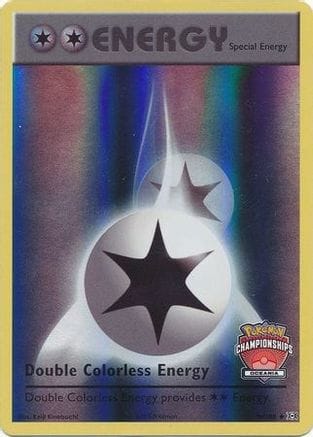 'Pokemon - 'Double Colorless Energy 090/108  - Reverse Holofoil League & Championship Cards - Promo