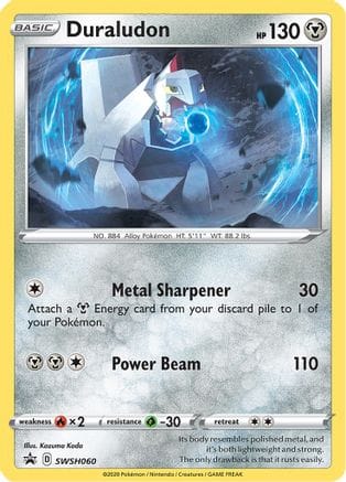 'Pokemon - 'Duraludon SWSH060  - Holofoil SWSH Sword & Shield Promo Cards - Promo