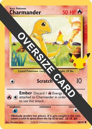 'Pokemon - 'Charmander 046  First Partner Pack - Promo