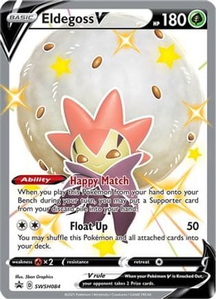 'Pokemon - 'Eldegoss V SWSH084  - Holofoil SWSH Sword & Shield Promo Cards - Promo