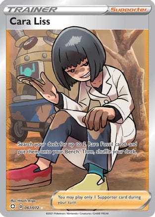 'Pokemon - 'Cara Liss (Full Art) 067/072  - Holofoil Shining Fates - Ultra Rare