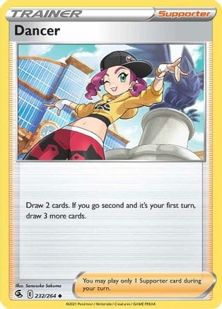 'Pokemon - 'Dancer 232/264  SWSH08 Fusion Strike - Uncommon