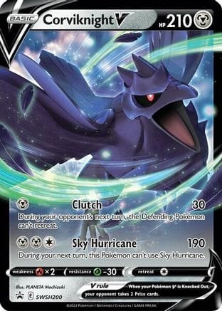 'Pokemon - 'Corviknight V SWSH200  - Holofoil SWSH Sword & Shield Promo Cards - Promo