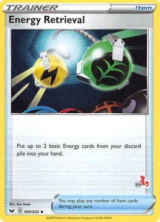 'Pokemon - 'Energy Retrieval 160/202  Battle Academy 2022 - Promo