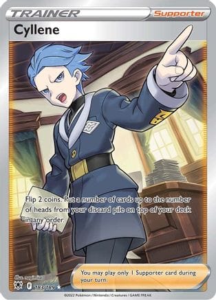 'Pokemon - 'Cyllene (Full Art) 183/189  - Holofoil SWSH10 Astral Radiance - Ultra Rare