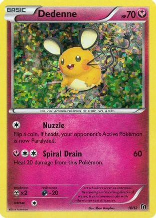 'Pokemon - 'Dedenne 010/12  - Holofoil McDonalds Promos 2016 - Promo