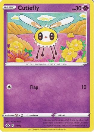 'Pokemon - 'Cutiefly 011/15  McDonalds Promos 2022 - Promo