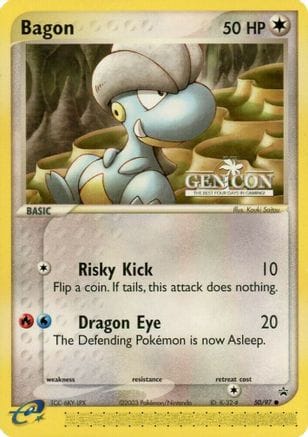 'Pokemon - 'Bagon 050/97  Nintendo Promos - Promo