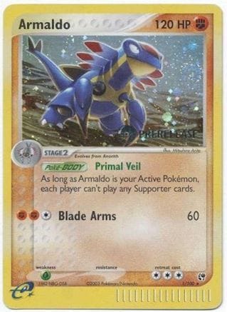'Pokemon - 'Armaldo 001/100  - Holofoil Miscellaneous Cards & Products - Promo