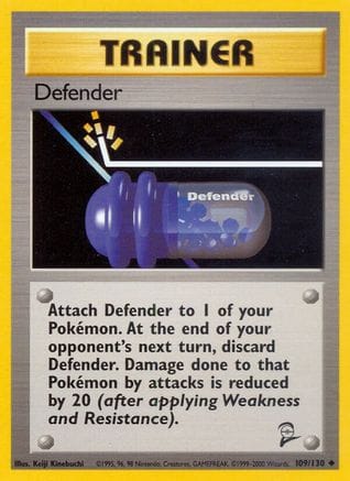 'Pokemon - 'Defender 109/130  Base Set 2 - Uncommon