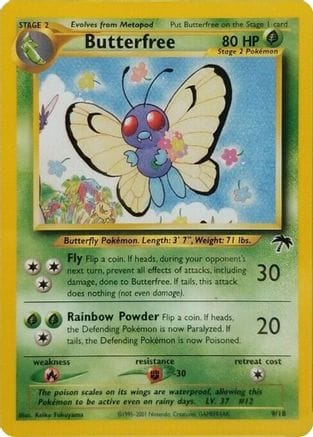 'Pokemon - 'Butterfree 009/18  Southern Islands - Promo