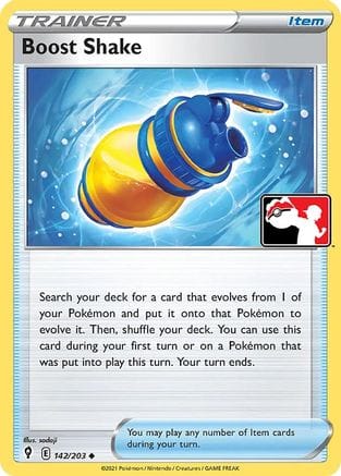 'Pokemon - 'Boost Shake 142  Prize Pack Series Cards - Uncommon