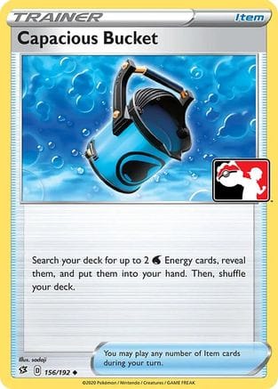 'Pokemon - 'Capacious Bucket 156  Prize Pack Series Cards - Uncommon