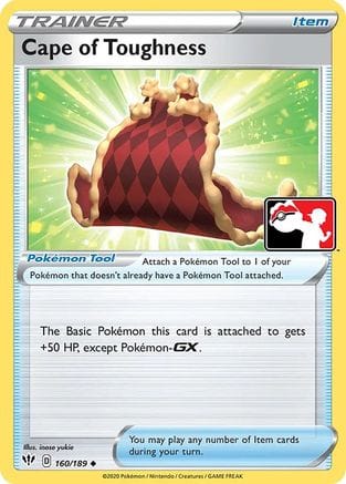 'Pokemon - 'Cape of Toughness 160  Prize Pack Series Cards - Uncommon